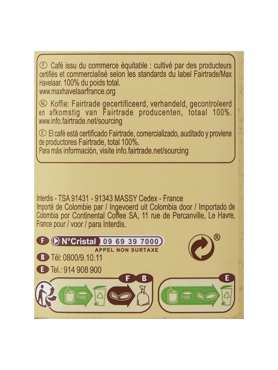 Café Soluble Pur Arabica Colombia CARREFOUR BIO