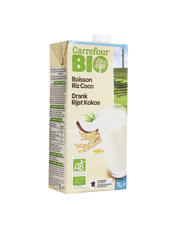 Boisson Riz Coco CARREFOUR BIO