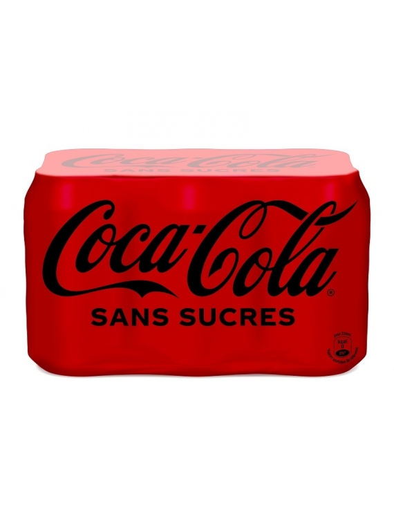 Soda sans sucres COCA-COLA