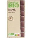 Tablette de Dessert Noir Cacao 52% CARREFOUR BIO