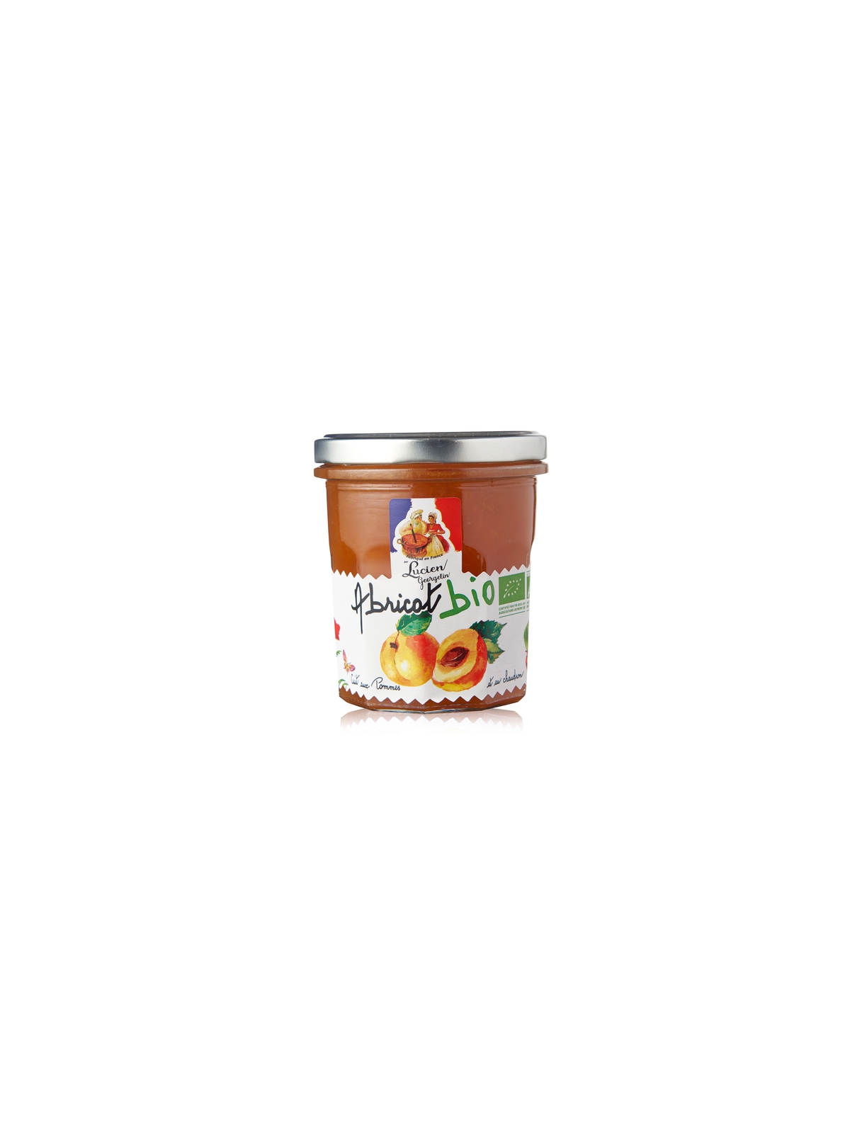 Confiture bio abricot LUCIEN GEORGELIN