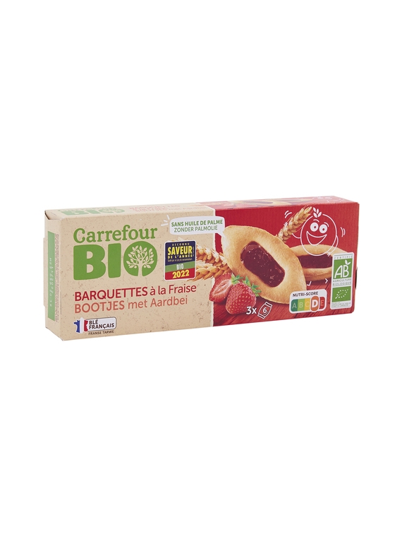 Biscuits Fraise CARREFOUR BIO