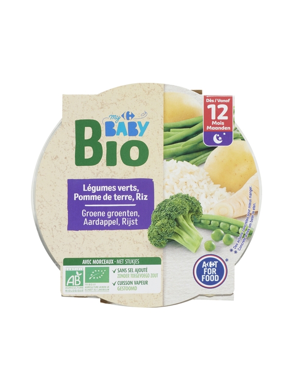 Riz & Légumes CARREFOUR BABY BIO