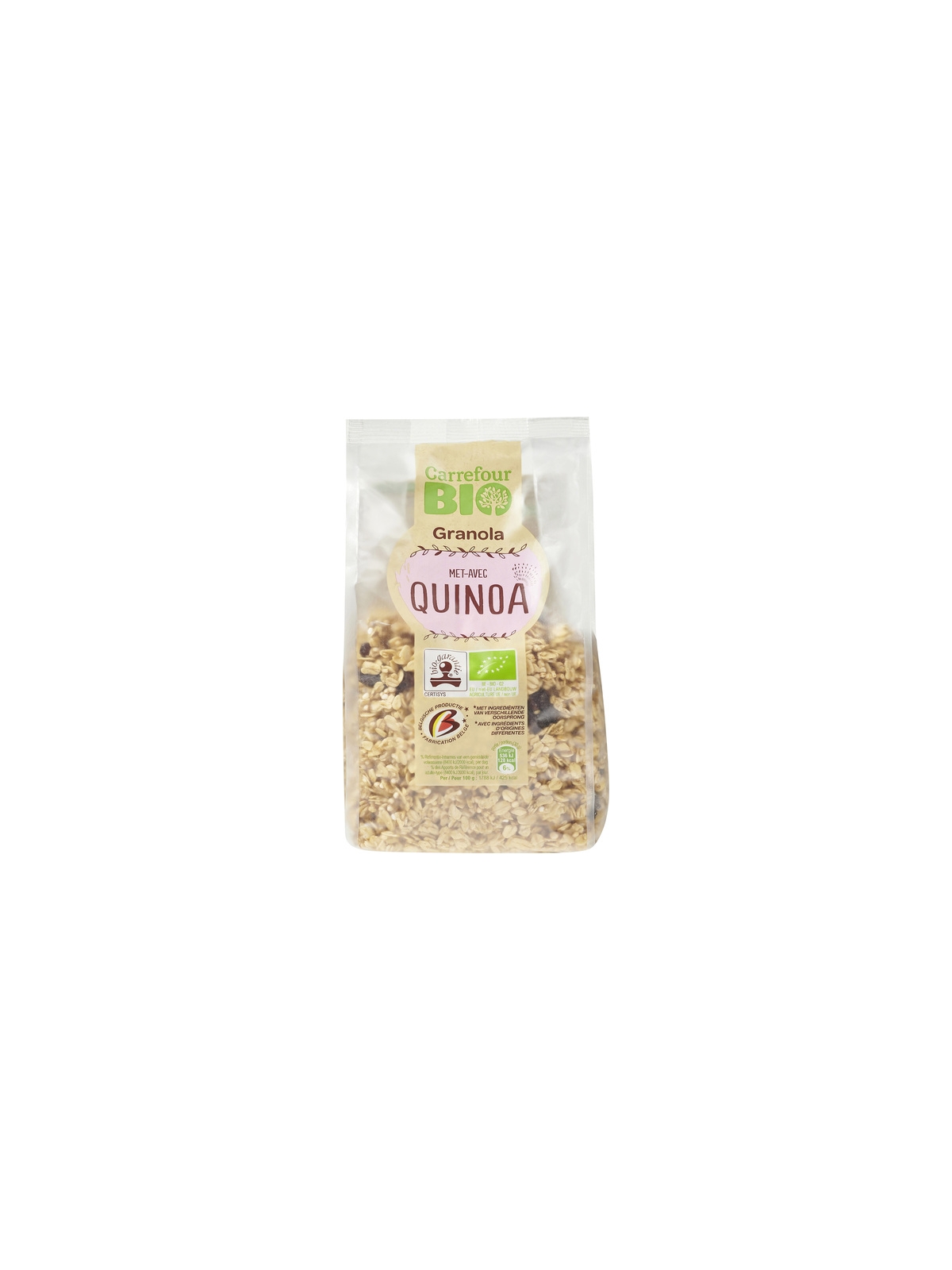 Céréales Granola & Quinoa CARREFOUR BIO