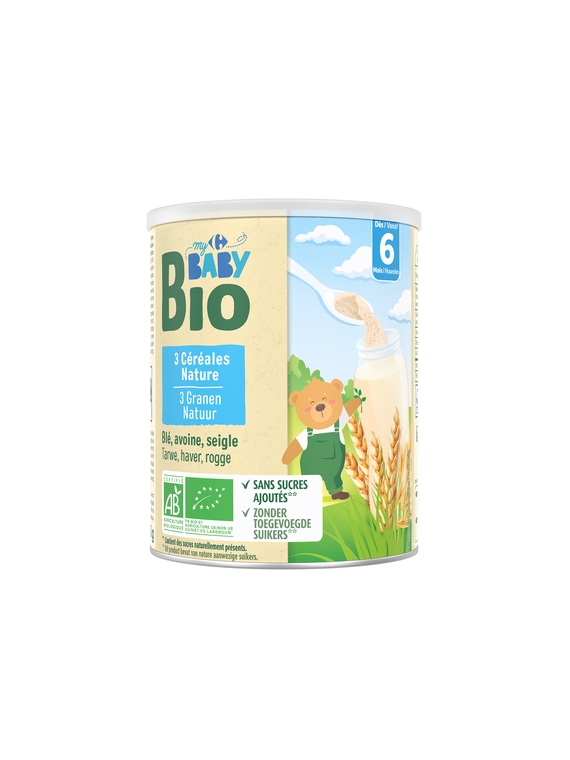 Céréales Nature CARREFOUR BABY BIO