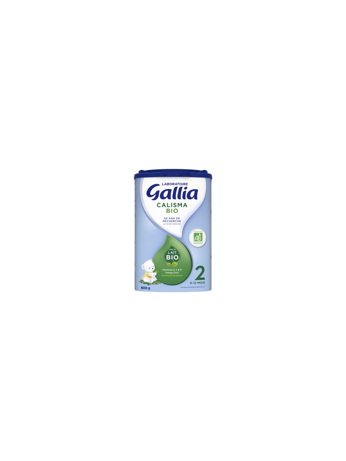 Lait en poudre 2ème âge Calisma Bio GALLIA