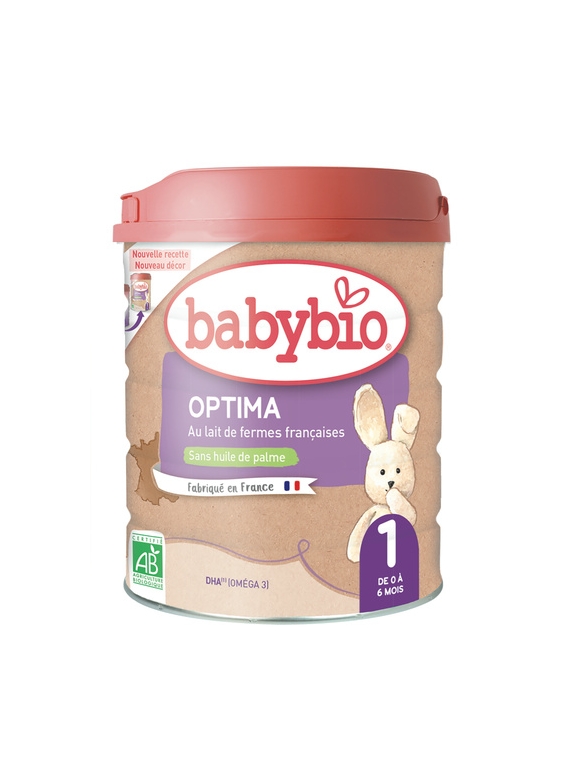 Lait bébé 1 âge en poudre optima Bio BABYBIO