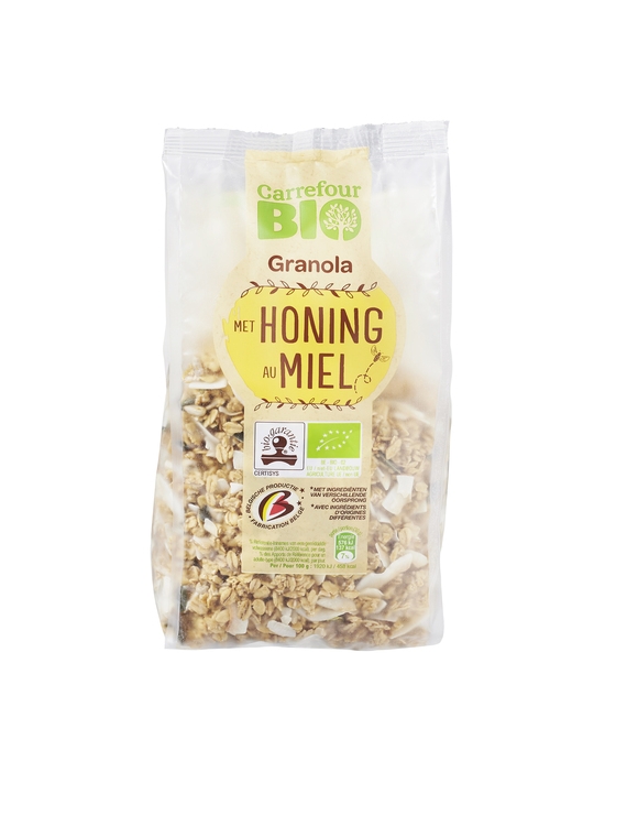 Céréales Granola au Miel CARREFOUR BIO