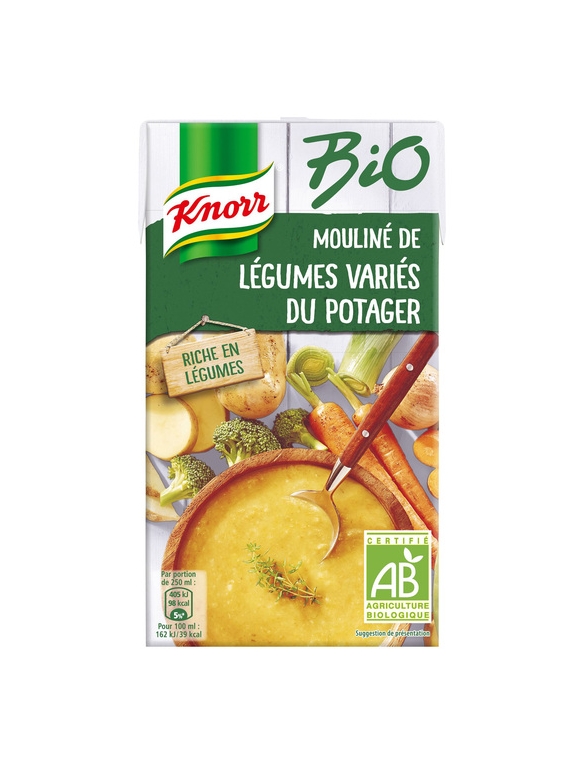 Soupe Mouliné de Légumes Variés Bio KNORR