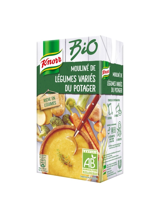 Soupe Mouliné de Légumes Variés Bio KNORR