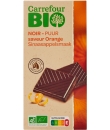 Chocolat noir Saveur Orange CARREFOUR BIO