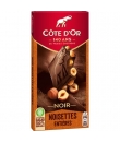 Chocolat Noir Noisettes Entières CÔTE D'OR