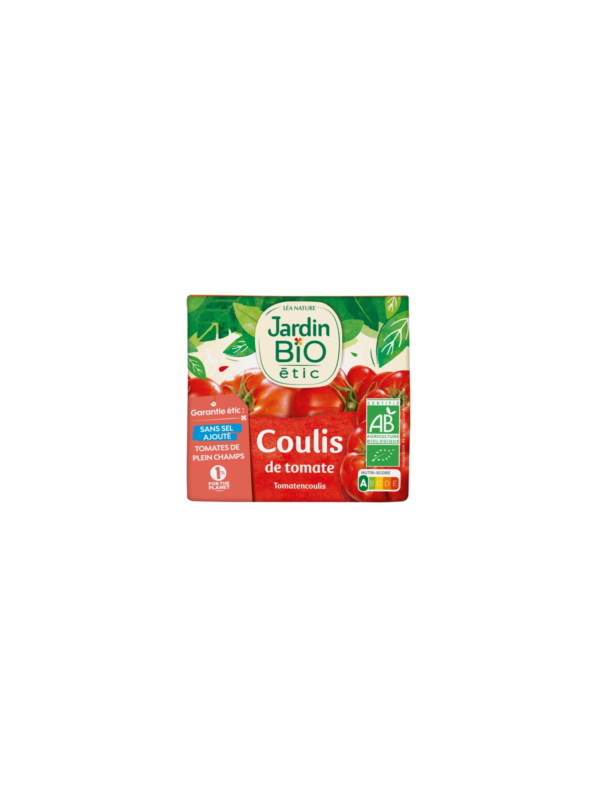 Coulis de Tomate JARDIN BIO ÉTIC