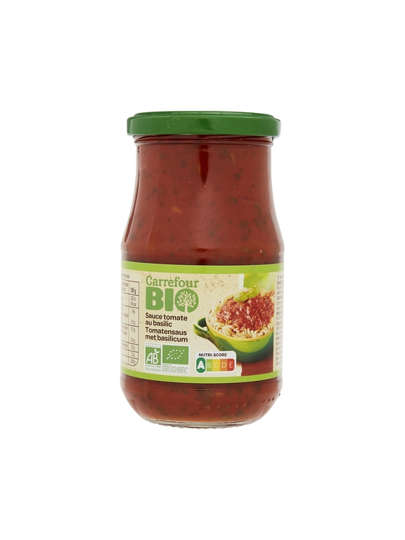 Sauce Tomate au Basilic CARREFOUR BIO