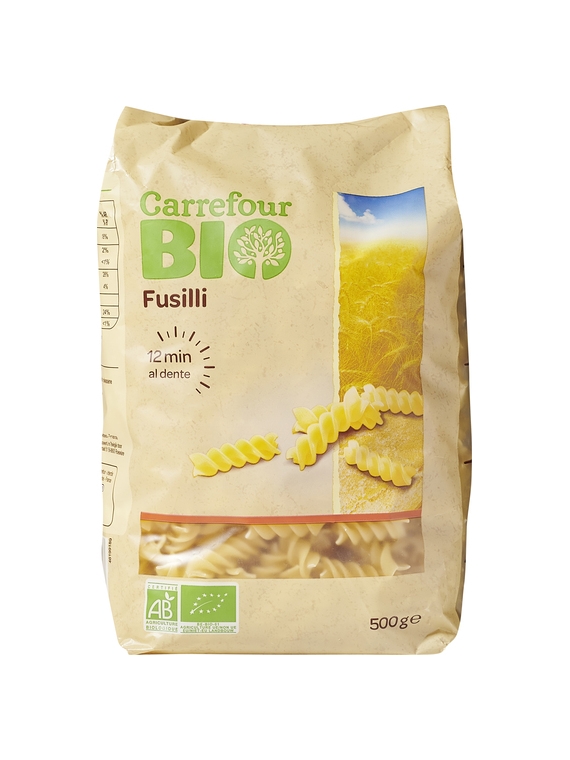 Pâtes Fusilli CARREFOUR BIO