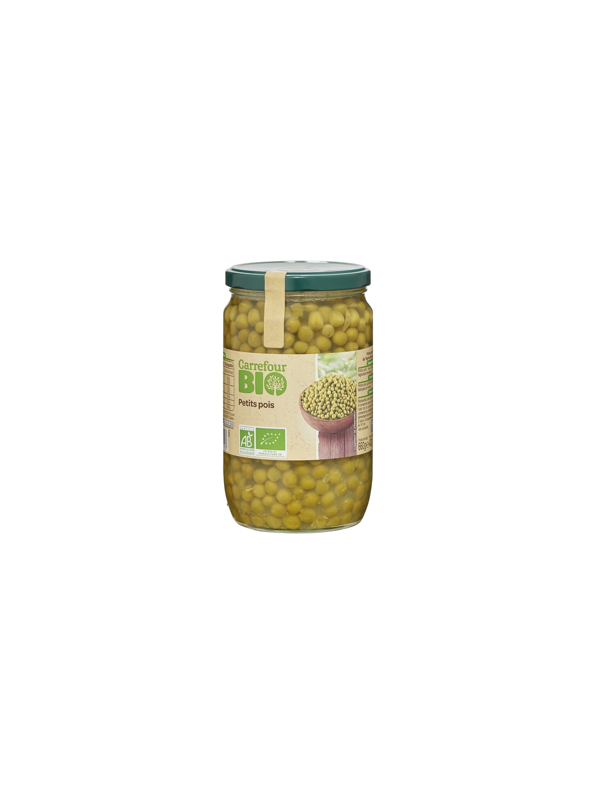 Petits pois CARREFOUR BIO