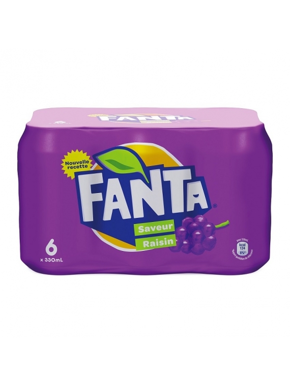 Soda raisin FANTA