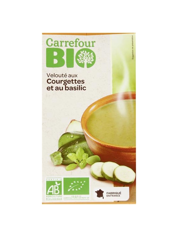 Soupe aux Courgettes & Basilic CARREFOUR BIO