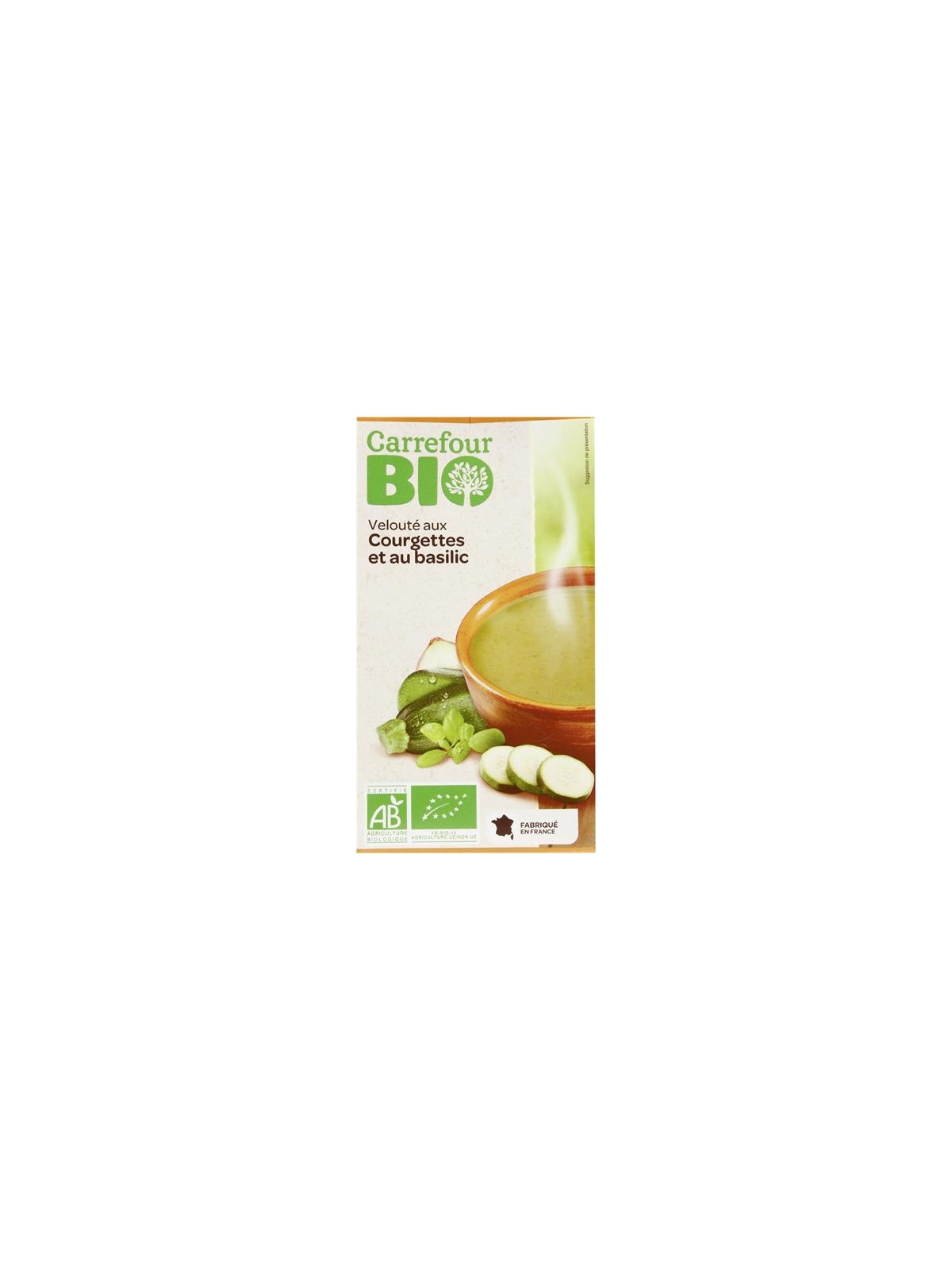 Soupe aux Courgettes & Basilic CARREFOUR BIO