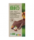 Chocolat au Lait Noisettes Caramélisées CARREFOUR BIO