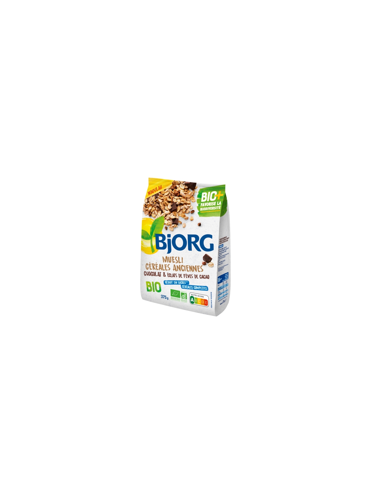 Muesli Céréales Anciennes Chocolat Bio BJORG