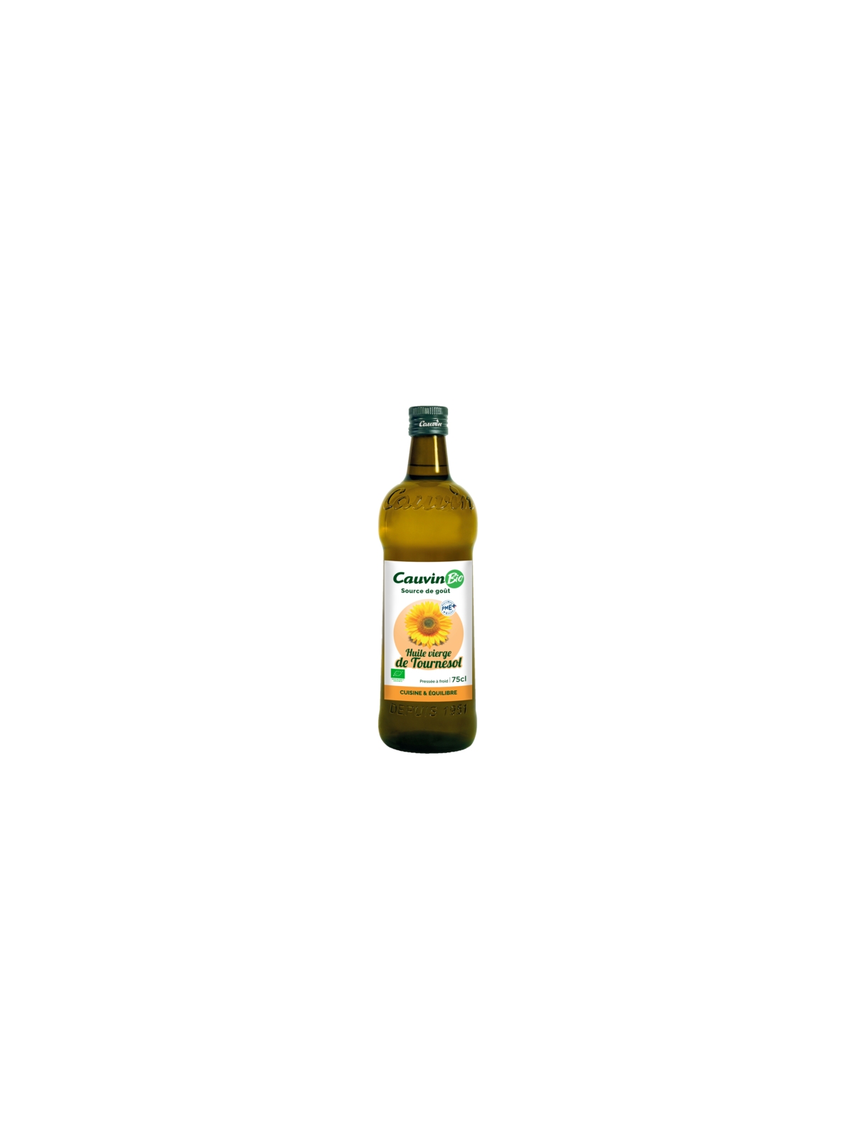 Huile Vierge de Tournesol Bio CAUVIN