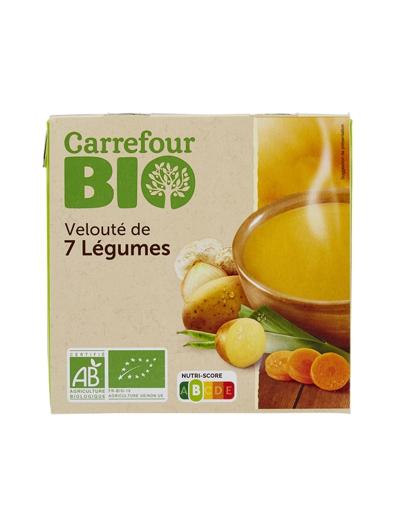 Soupe 7 légumes CARREFOUR BIO