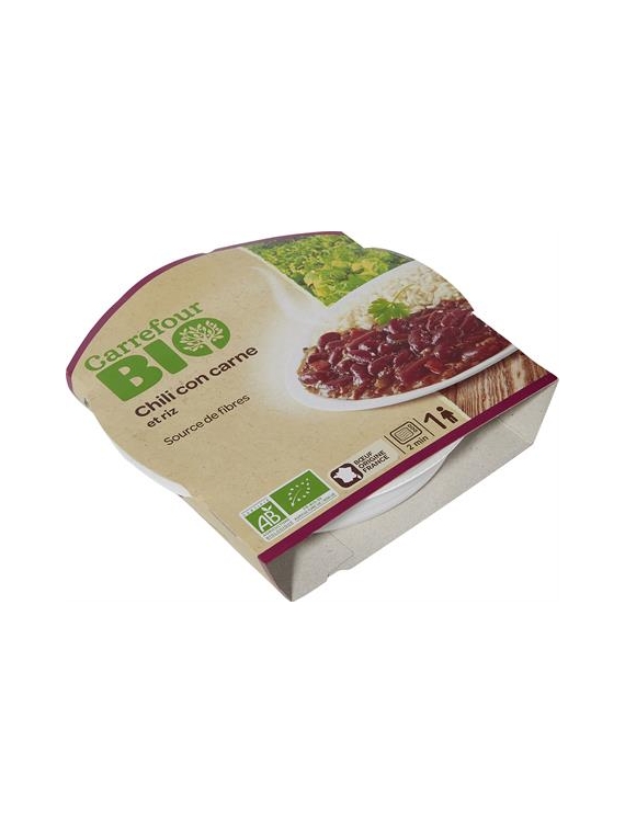 Chili Con Carne & Riz CARREFOUR BIO