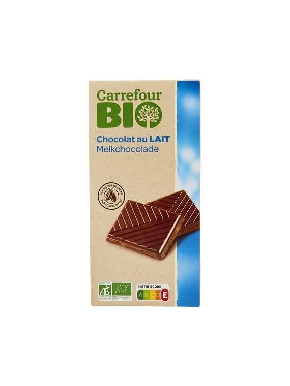 Chocolat au Lait CARREFOUR BIO