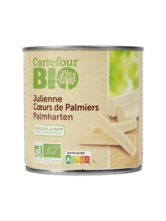 Julienne Cœurs de Palmiers CARREFOUR BIO