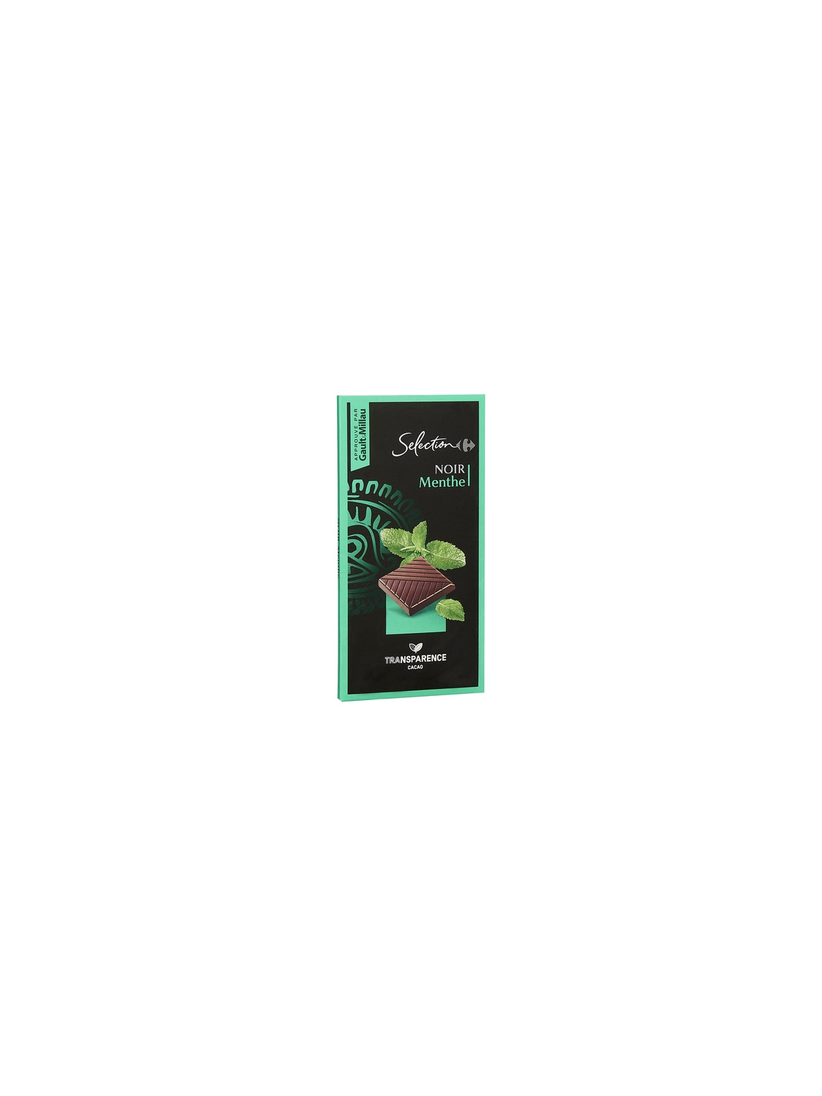 Tablette de Chocolat Noir Menthe CARREFOUR SELECTION