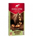 Tablette de Chocolat Noir Amandes Entières CÔTE D'OR