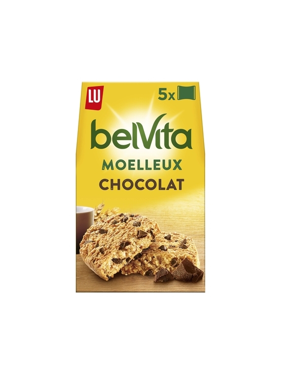 Biscuits Moelleux Chocolat Belvita LU