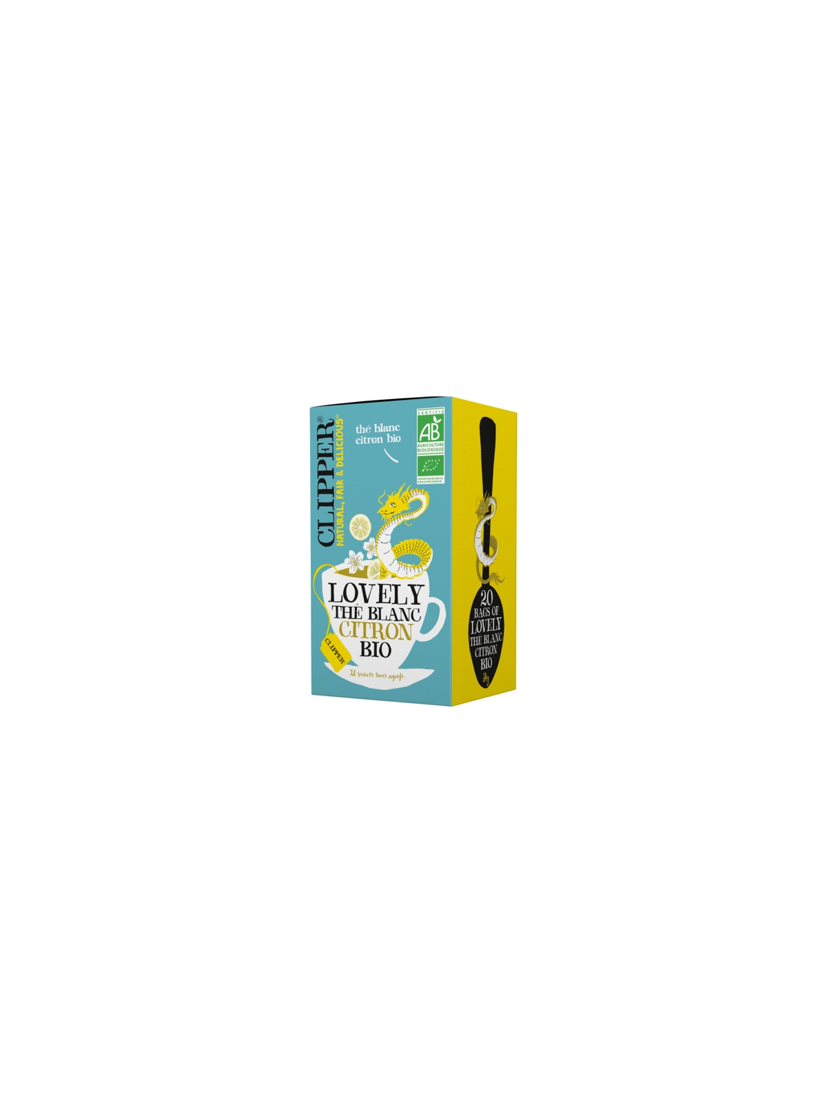 Thé Blanc Citron Bio CLIPPER