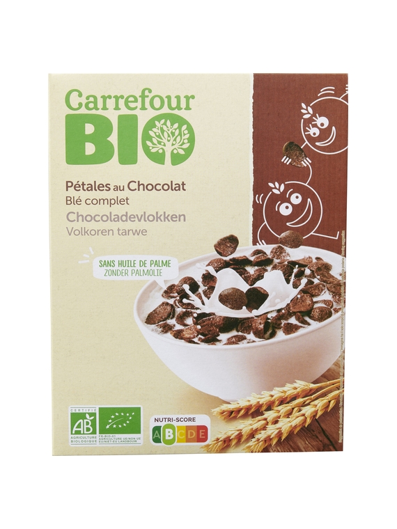 Céréales Pétales Chocolat CARREFOUR BIO