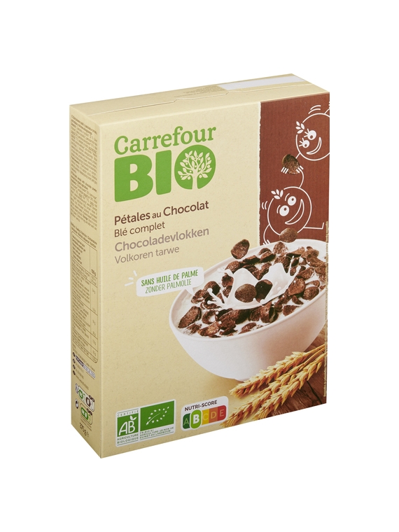 Céréales Pétales Chocolat CARREFOUR BIO