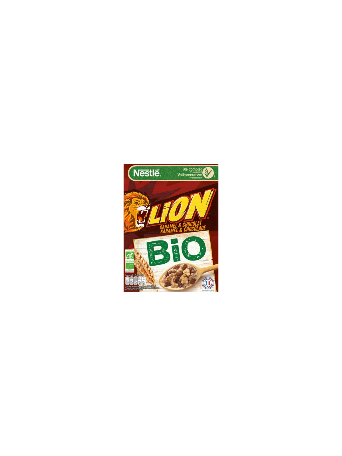 Céréales Lion Caramel & Chocolat Bio NESTLÉ