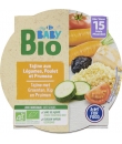 Plat Bébé Bio Légumes Poulet - 15 mois CARREFOUR BABY BIO