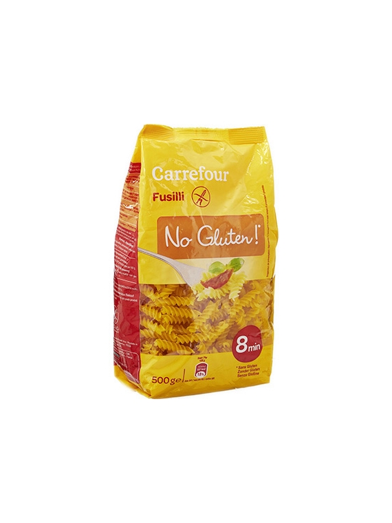 Pâtes Fusilli Sans Gluten CARREFOUR NO GLUTEN