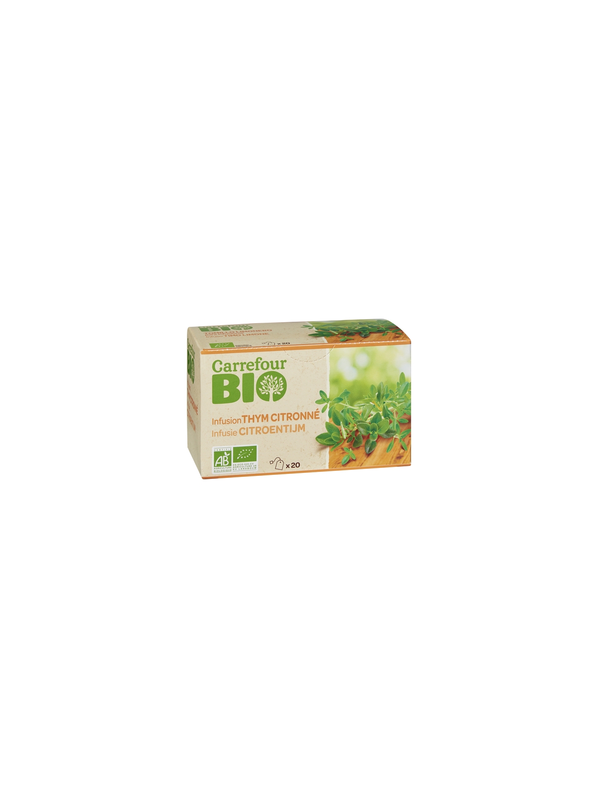 Infusion Thym Citronné CARREFOUR BIO