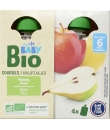 Compotes Pomme Poire CARREFOUR BABY BIO