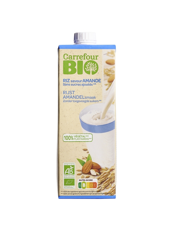 Boisson Riz Amande CARREFOUR BIO