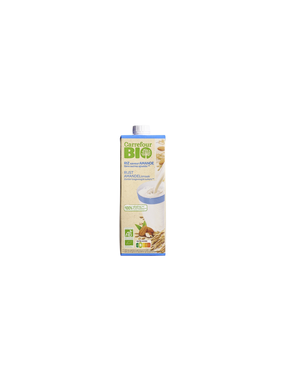 Boisson Riz Amande CARREFOUR BIO