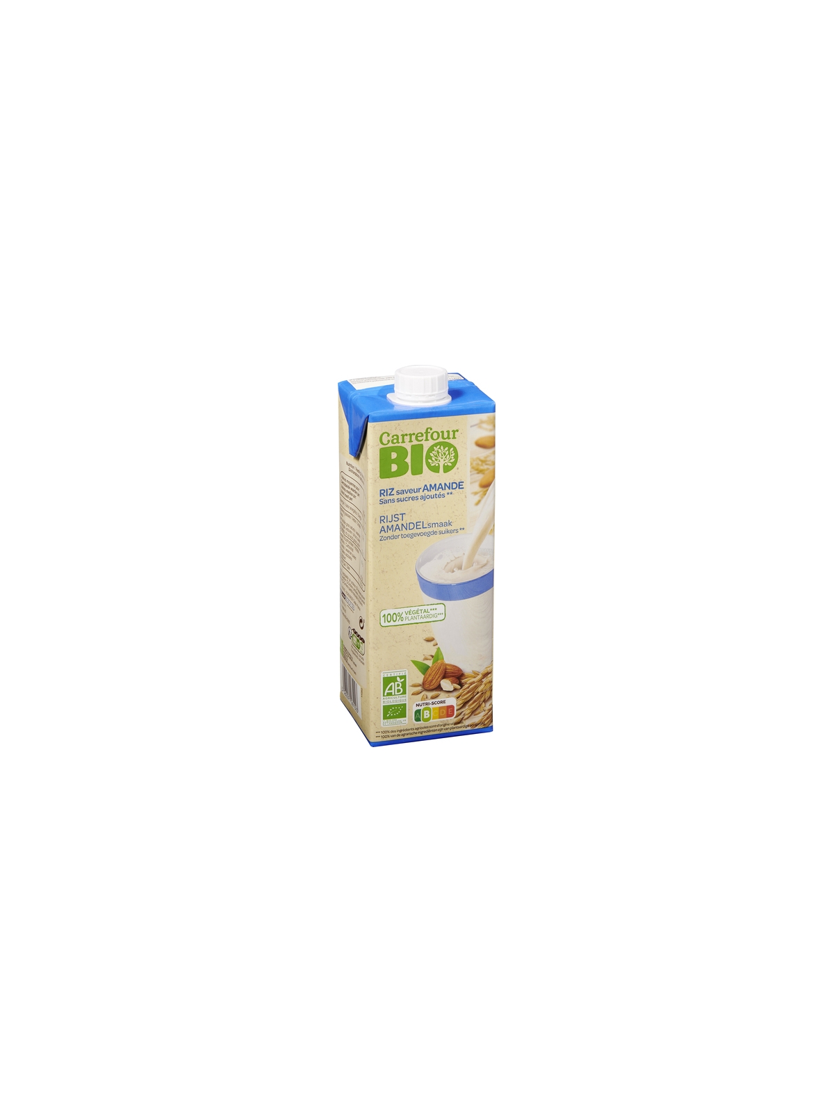 Boisson Riz Amande CARREFOUR BIO