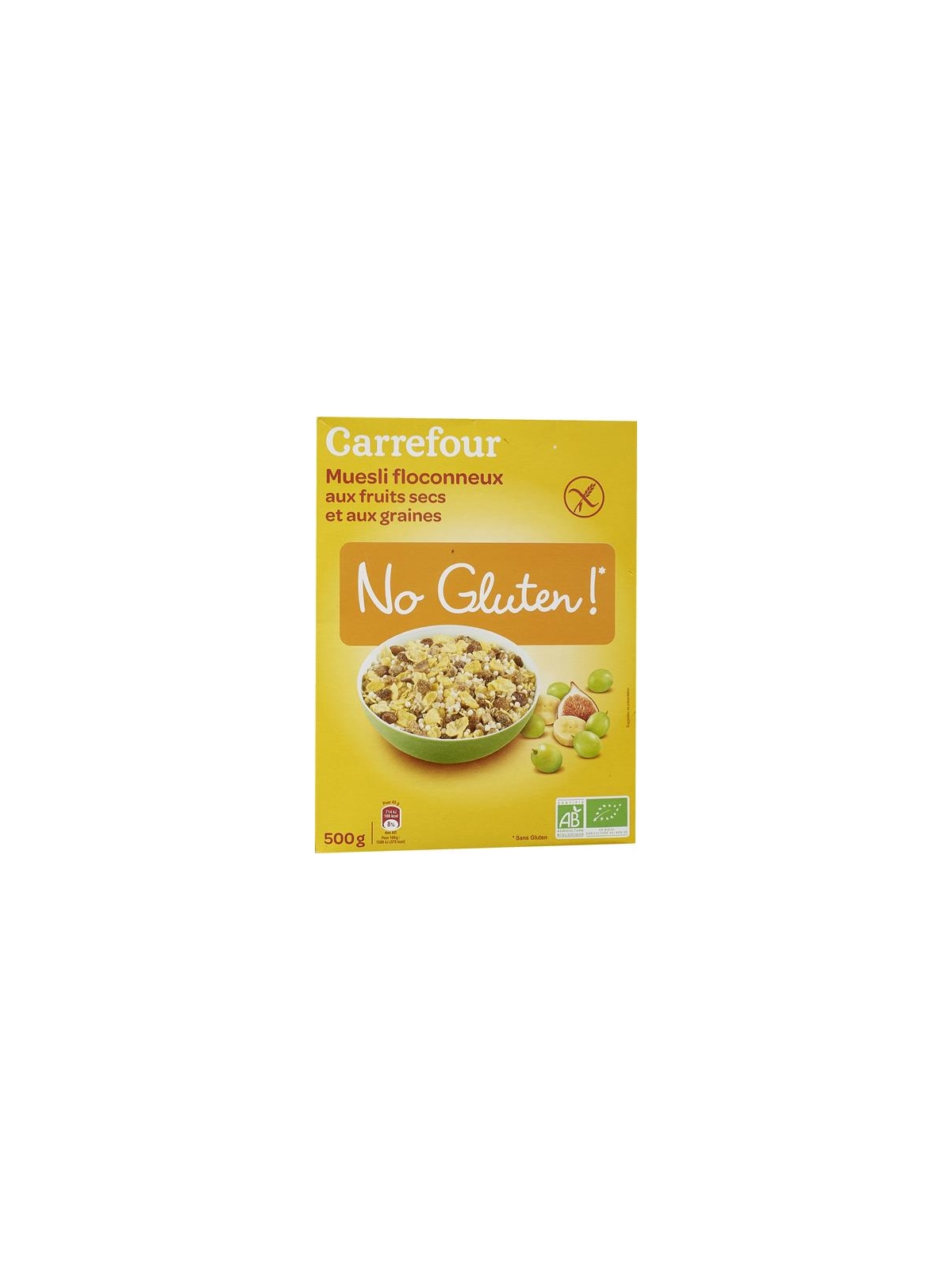 Céréales Muesli Fruits secs & Graines CARREFOUR