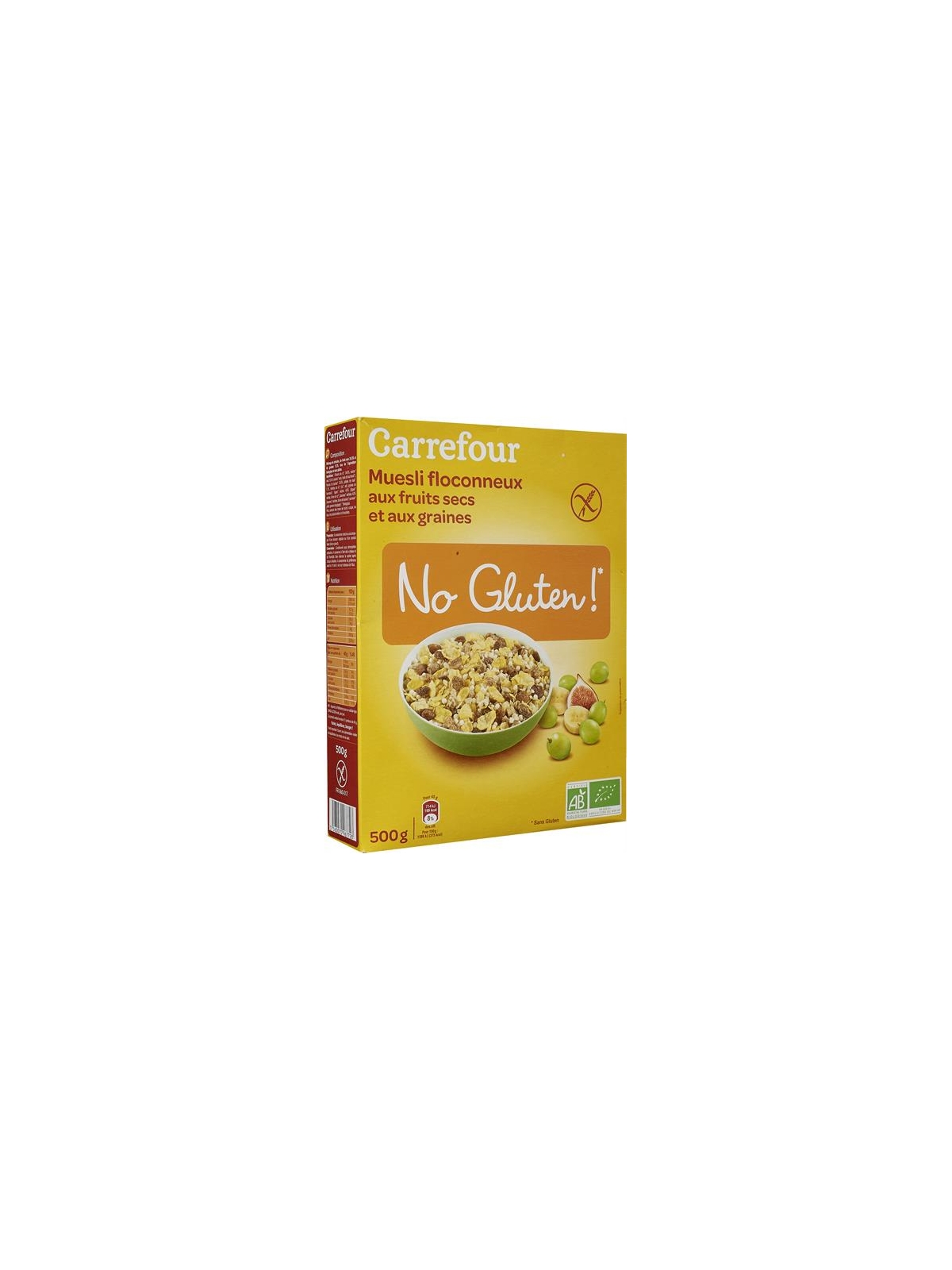 Céréales Muesli Fruits secs & Graines CARREFOUR