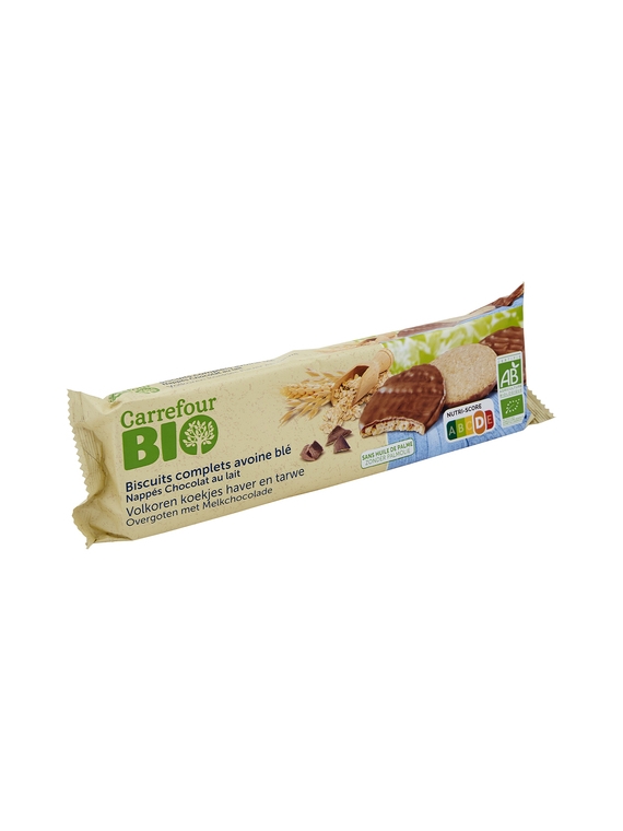 Biscuits Chocolat au Lait CARREFOUR BIO