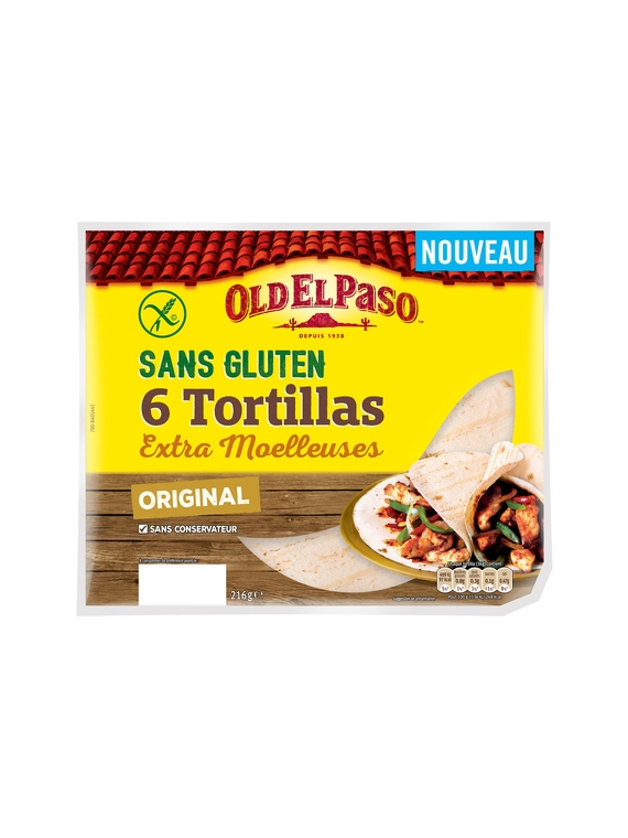 Tortillas Sans Gluten OLD EL PASO