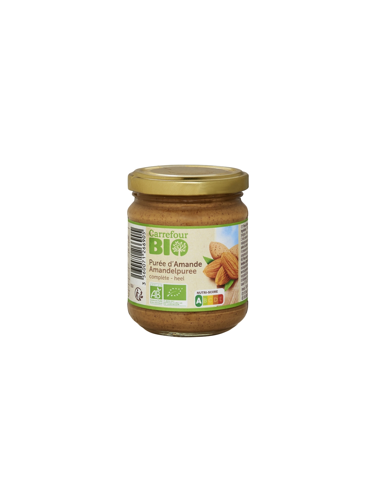 Purée d'Amande Complète CARREFOUR BIO