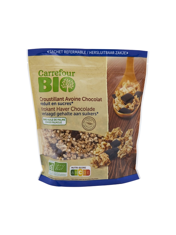 Croustillant Avoine Chocolat CARREFOUR BIO